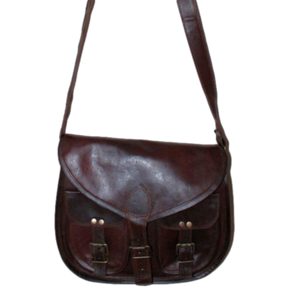 NWOT 13 Inch CUERO Leather Purse Women Shoulder Bag Crossbody Satchel